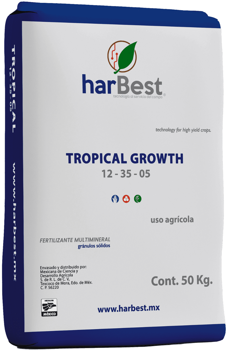 costal de fertilizante tropical growth